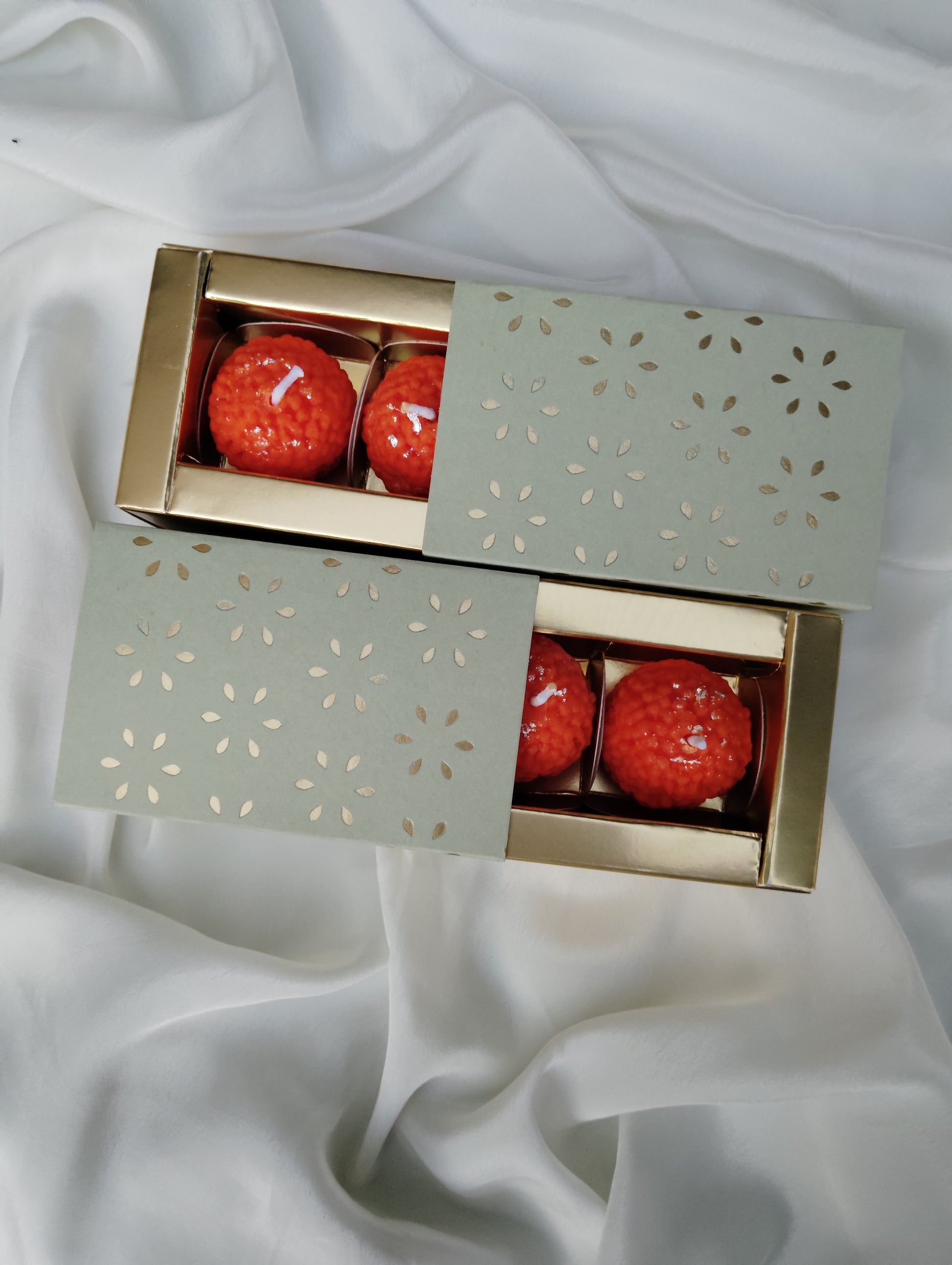 2 Piece Traditional Laddu Candle Gift Set – Arak Candle