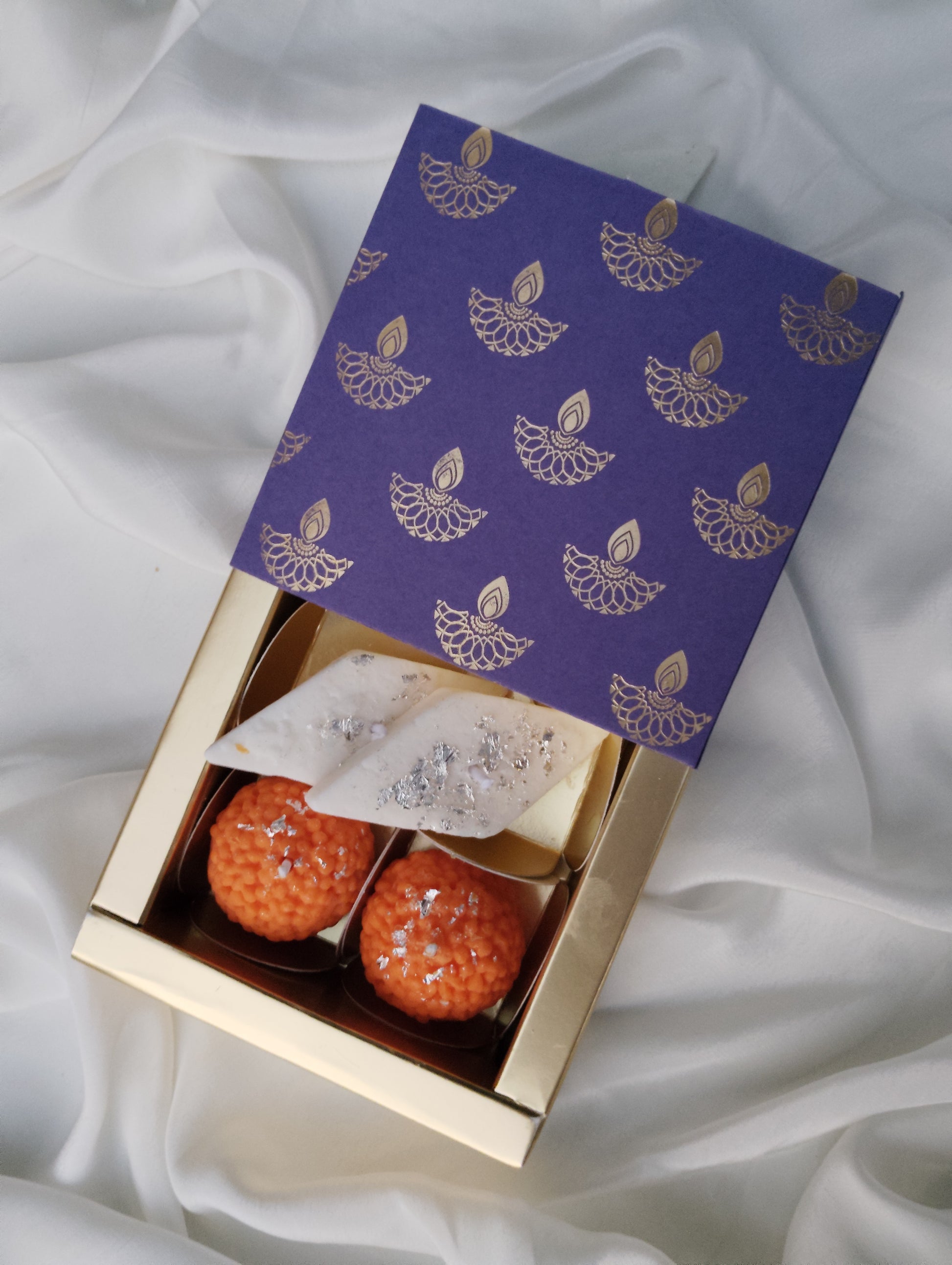 Handmade Laddu Katli Scented Candle – Arak Candle